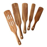Teak Wood Spurtles Kitchen Tools | Yedwo